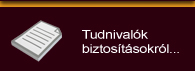Tudnivalók a biztosításokról